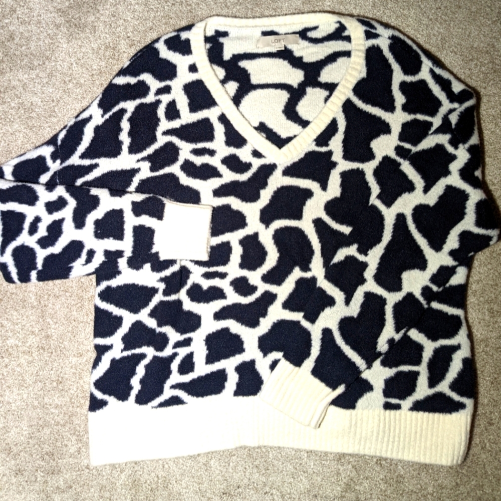 Loft Giraffe Sweater